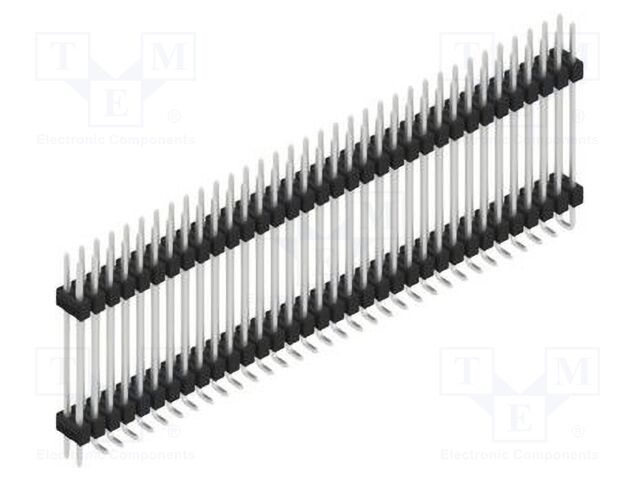 Connector: pin strips; pin header; male; PIN: 68; 2.54mm; SMT; 2x34