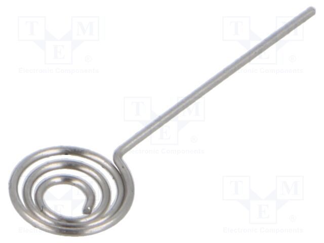 Spring contact; PCB,THM; Leads: for PCB; Size: A23,A27,AAA,AAAA,N