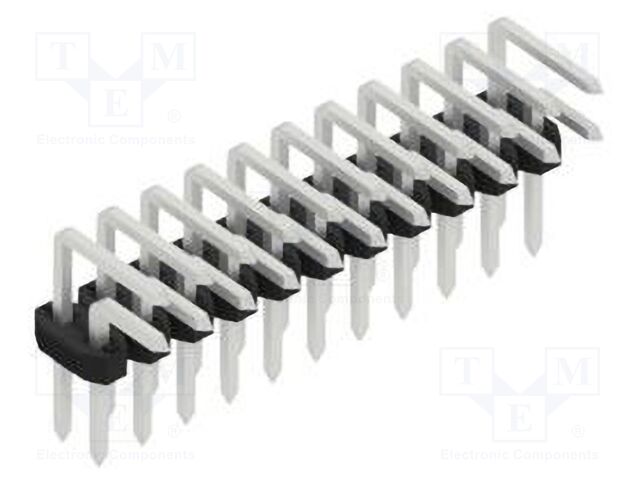 Connector: pin strips; pin header; male; PIN: 22; 2mm; THT; 2x11