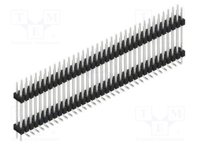 Connector: pin strips; pin header; male; PIN: 70; 2.54mm; SMT; 2x35