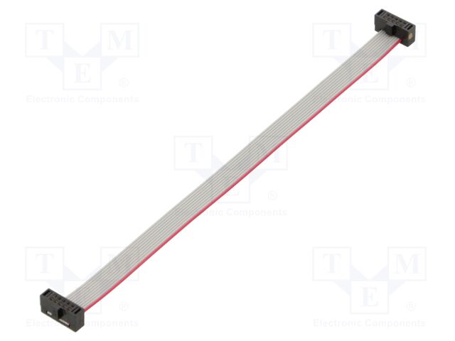 Ribbon cable with IDC connectors; Tape ph: 0.64mm; 127mm