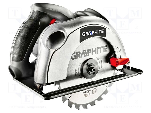 Circular saw table; electric; 1.2kW; 230VAC; Len: 2m; 5000rpm