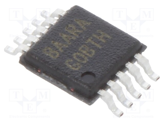 PMIC; DC/DC converter; Uin: 2.5÷5.5V; Uout: 0.8÷5.5V; MSOP10; buck