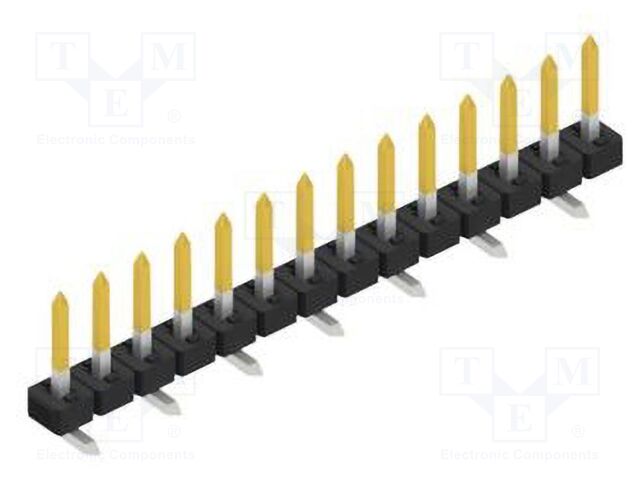 Connector: pin strips; pin header; male; PIN: 14; 2mm; SMT; 1x14