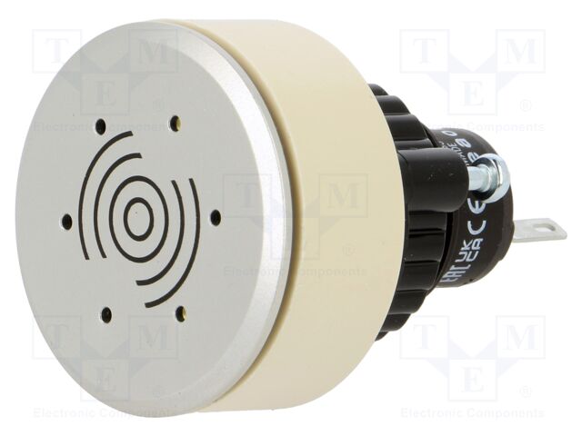 30mm; 14; Ø30.5mm; 24VDC; Indication: buzzer; Face dim: Ø35mm