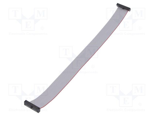 Ribbon cable with IDC connectors; Tape ph: 0.64mm; 203.2mm