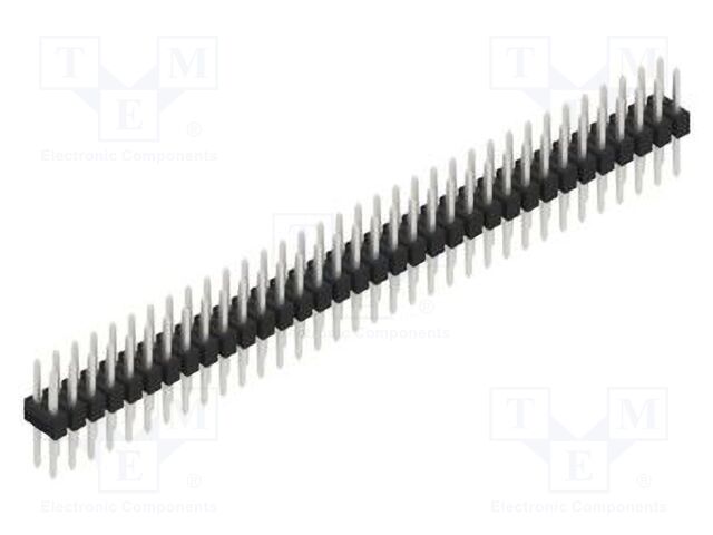 Connector: pin strips; pin header; male; PIN: 68; 2.54mm; THT; 2x34