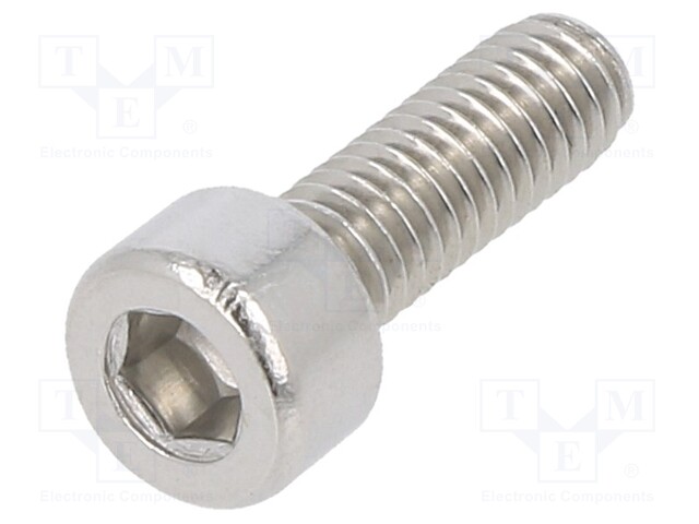 Screw; M4x12; DIN: 912; Head: cheese head; imbus; HEX 3mm