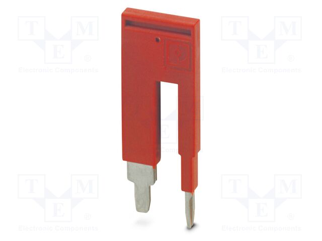Bridge; L: 3mm; ways: 2; W: 13.9mm; H: 36.3mm; Body: red