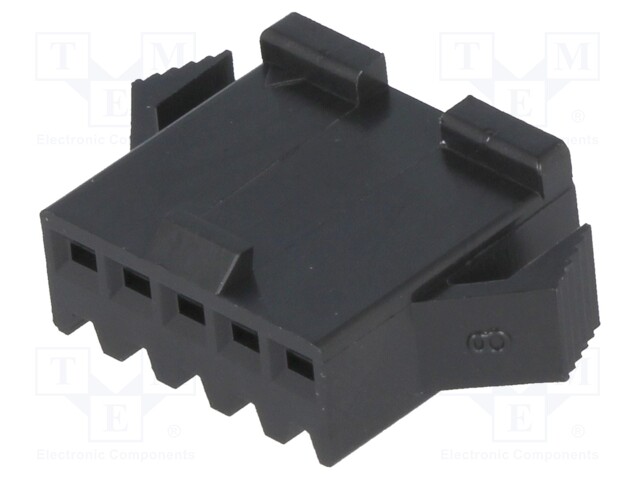 Plug; wire-wire; female; NPP; 2.5mm; PIN: 5; w/o contacts; for cable