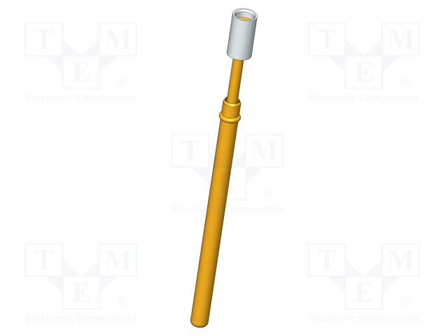 Test needle; Operational spring compression: 4mm; 5A; Ø: 2.3mm