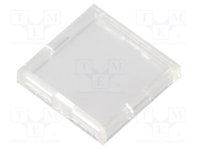 Actuator lens; transparent