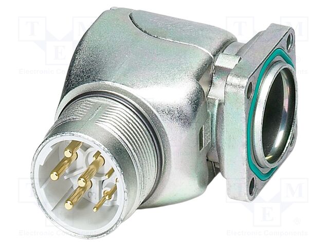 Connector: M23; socket; PIN: 6; male; crimped; shielded; IP67; SF; 30A