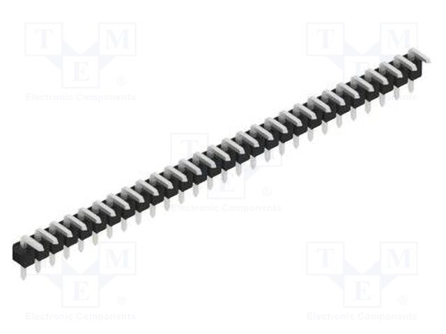 Connector: pin strips; pin header; male; PIN: 28; 2.54mm; THT; 1x28