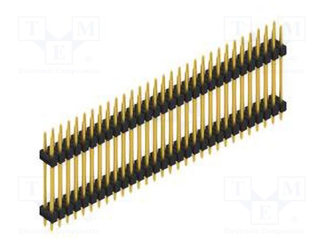 Connector: pin strips; pin header; male; PIN: 60; 2.54mm; THT; 2x30