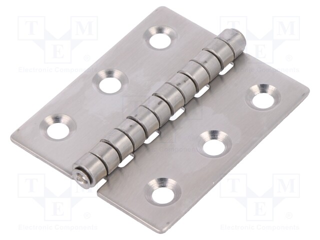 Hinge; Width: 60mm; A2 stainless steel; H: 50mm