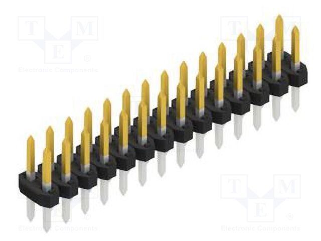 Connector: pin strips; pin header; male; PIN: 28; 2mm; THT; 2x14