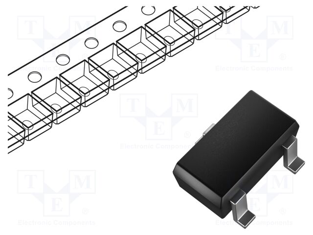 Transistor: P-MOSFET; unipolar; -40V; SOT23