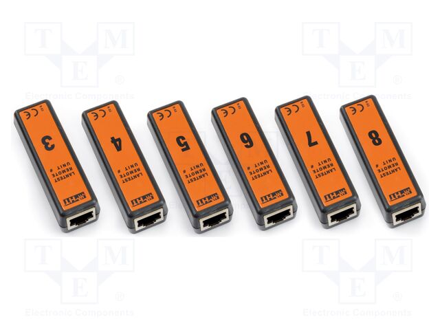 Set of active remotes; 6pcs.