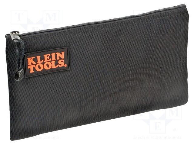 Waist bag; black; nylon fabrics; 318x178x18mm