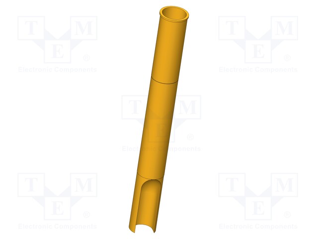 Test probe socket; Contact plating: gold-plated; soldered; 27mm