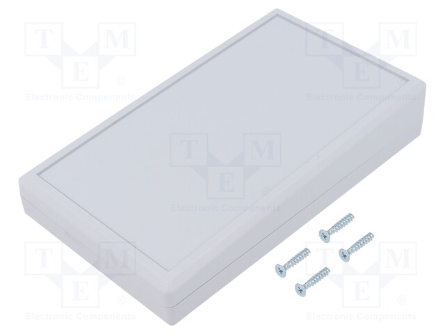 Enclosure: desktop; TENCLOS SLANT SLOPE; X: 85mm; Y: 145mm; ABS