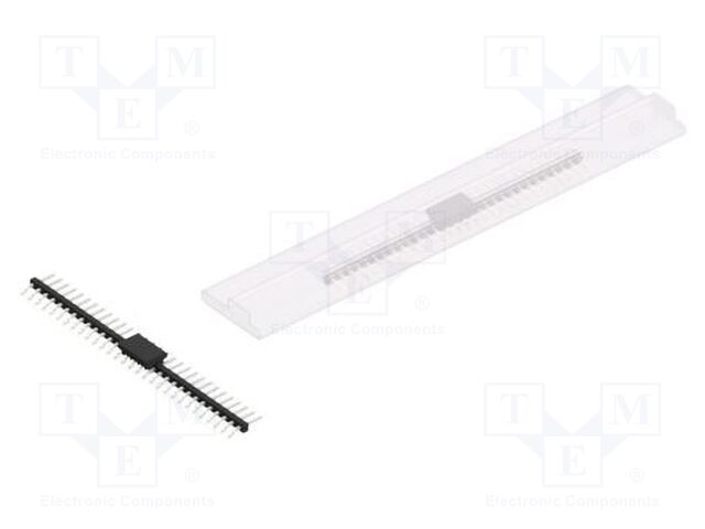 Connector: pin strips; pin header; male; PIN: 30; 2mm; SMT; 1x30