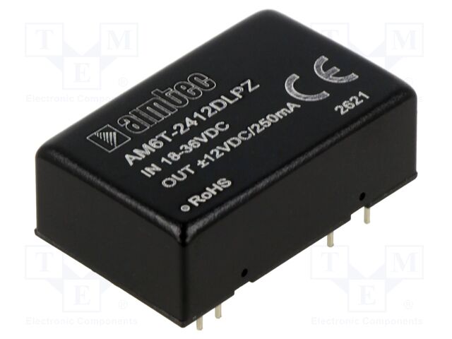 Converter: DC/DC; 6W