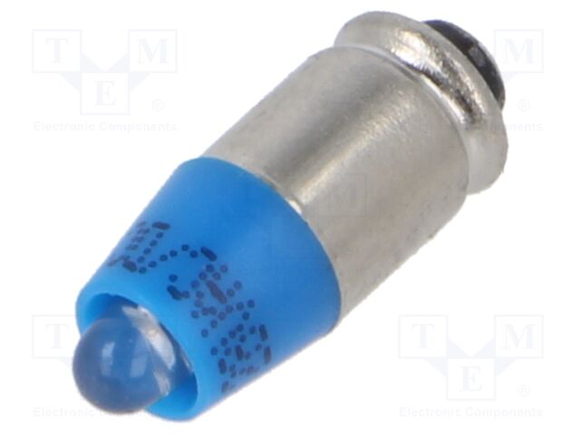 LED lamp; blue; 28VDC; 28VAC; No.of diodes: 1