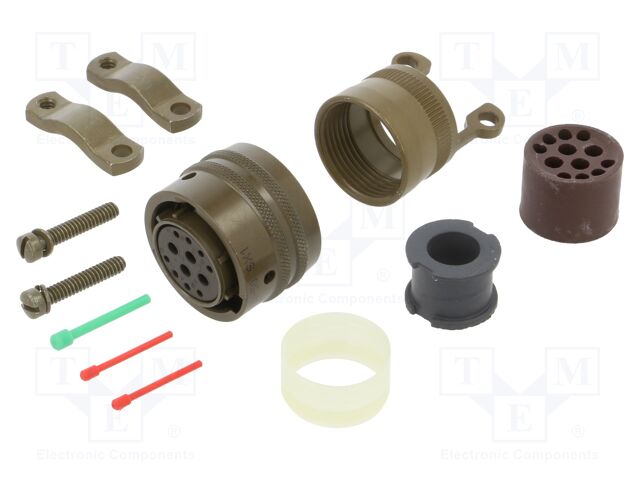 Connector: circular; plug; PT/451