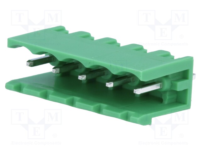Pluggable terminal block; 5mm; ways: 5; straight; socket; male