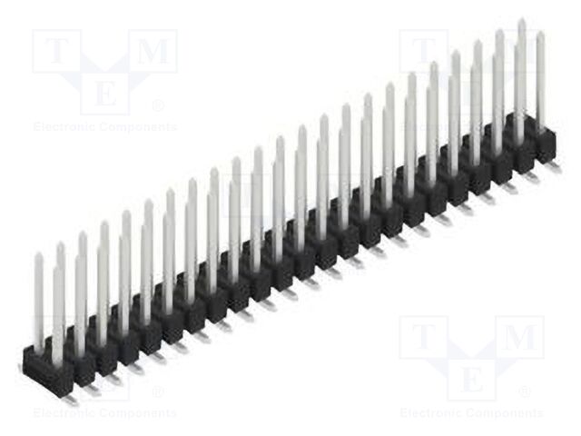 Connector: pin strips; pin header; male; PIN: 46; 2.54mm; SMT; 2x23