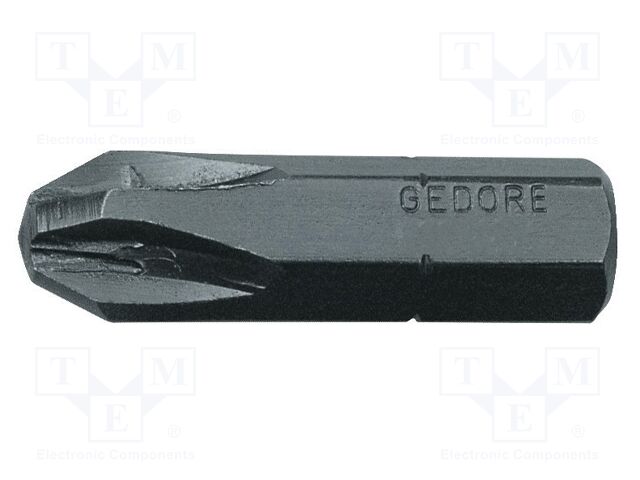 Screwdriver bit; Pozidriv®; PZ1; 5/16"; Overall len: 32mm