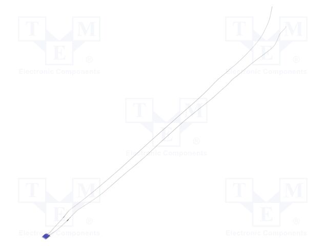Sensor: temperature; Pt100; 100Ω; cl.2B; Body dim: 2.1x2.3x0.9mm