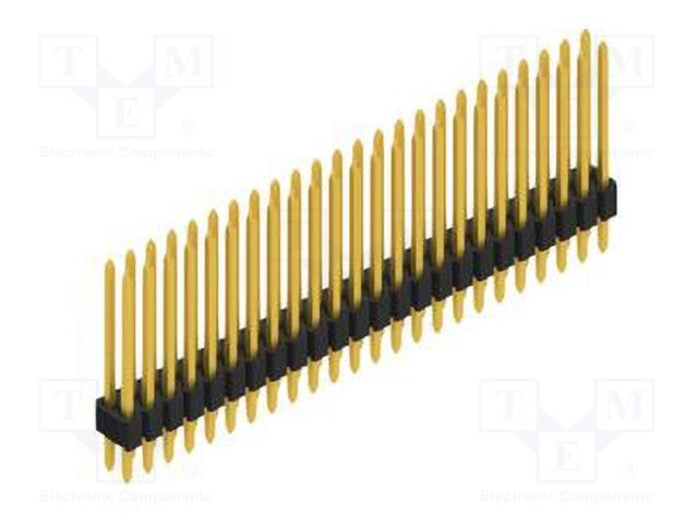 Connector: pin strips; pin header; male; PIN: 48; 1.27mm; THT; 2x24