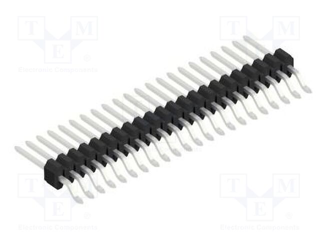 Connector: pin strips; pin header; male; PIN: 22; 1.27mm; SMT; 1x22