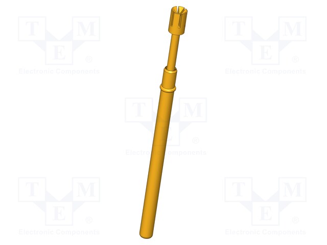 Test needle; Operational spring compression: 4mm; 8A; Ø: 2mm