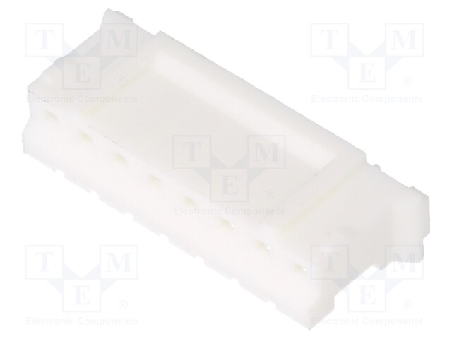 Plug; wire-board; female; 140; 2mm; PIN: 8; w/o contacts; for cable