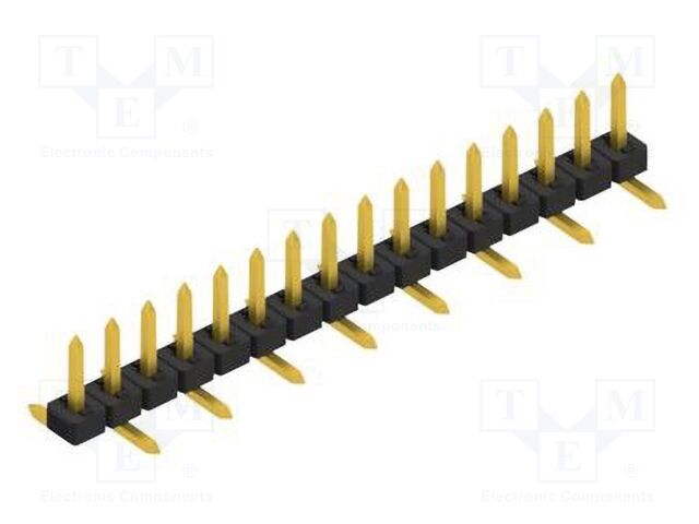 Connector: pin strips; pin header; male; PIN: 16; 2mm; SMT; 1x16