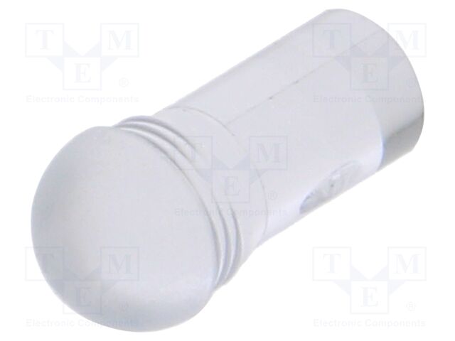 Fiber for LED; round; Ø5.2mm; Front: convex; straight; IP68