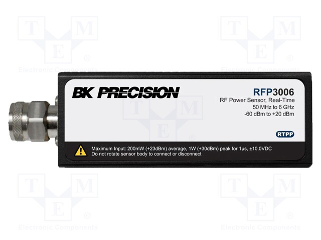 RF peak power sensors; 50MHz÷6GHz; Interface: USB