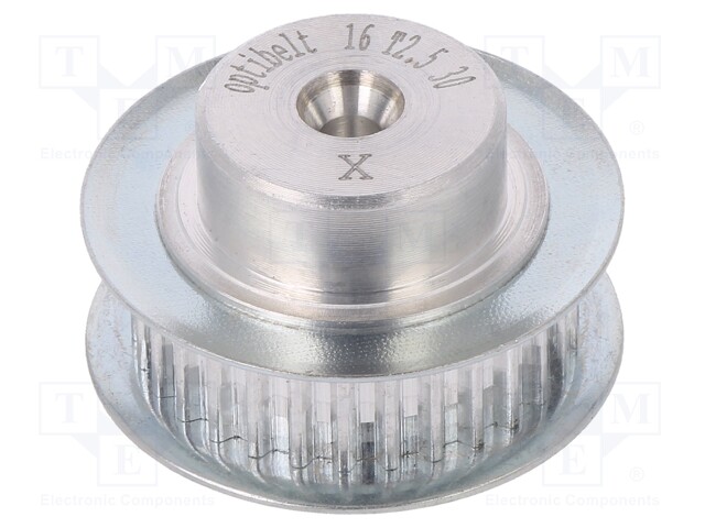 Belt pulley; T2.5; W: 4; 6mm; whell width: 16mm; Ø: 23.35mm; ZRS