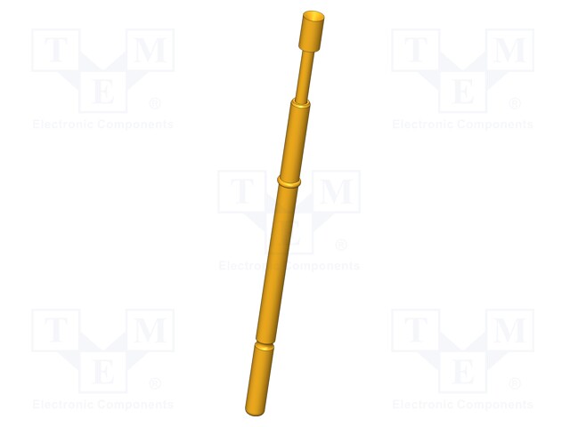 Test needle; Operational spring compression: 4mm; 5A; Ø: 1.8mm