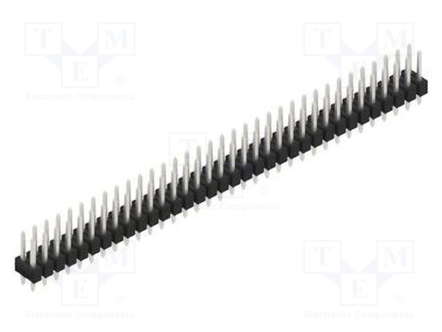 Connector: pin strips; pin header; male; PIN: 68; 2.54mm; THT; 2x34