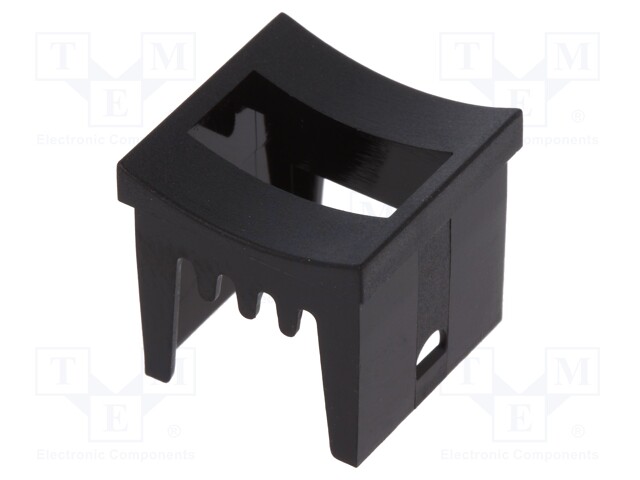 Cap flange (black); Application: MEC15401,MEC15451