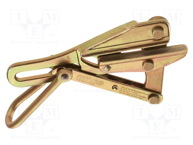 To pull the wires; steel; smooth jaws; flat; 2041kg; 5.1÷10.2mm