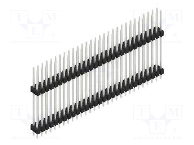Connector: pin strips; pin header; male; PIN: 58; 2.54mm; THT; 2x29