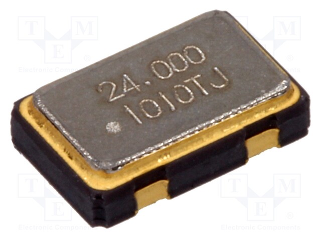 Generator: quartz; 24MHz; SMD; 3.3V; ±50ppm; -40÷85°C