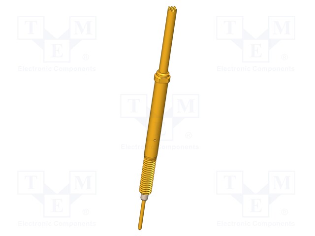 Test needle; Maksimum spring compression: 5.2mm; 3A; Ø: 1.8mm