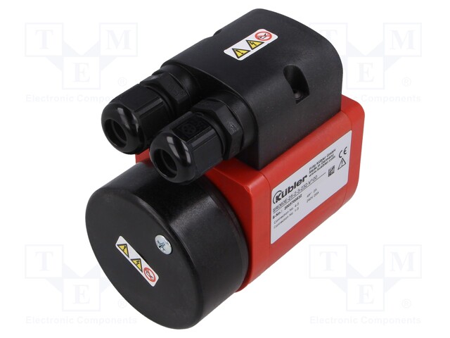 Slip ring; Rot.rate: 500rpm; blind hollow shaft Ø25mm; IP64; 20A